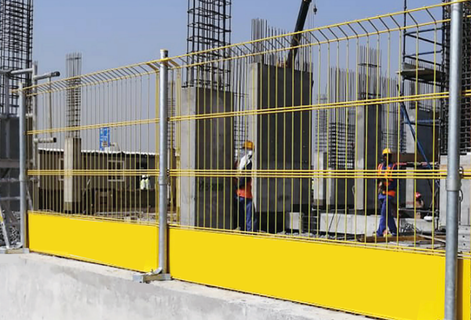 System zabezpieczenia krawędzi u klienta na realizacji zamontowany Szczecin Stargard